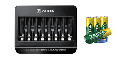 Uppladdningsbara AA-batterier