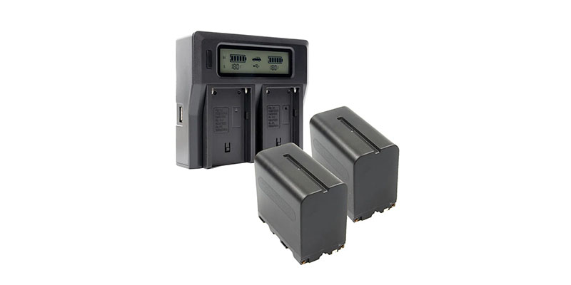 Batterier NP-F970 48,8Wh 2-pack