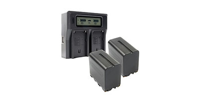 Batterier NP-F970 48,8Wh 2-pack