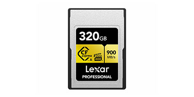 Lexar CFexpress Type A Pro Gold 320GB