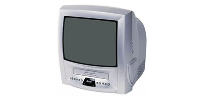 Philips CRT TV med VHS-spelare