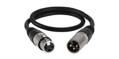 XLR-patchkabel 0,5 meter